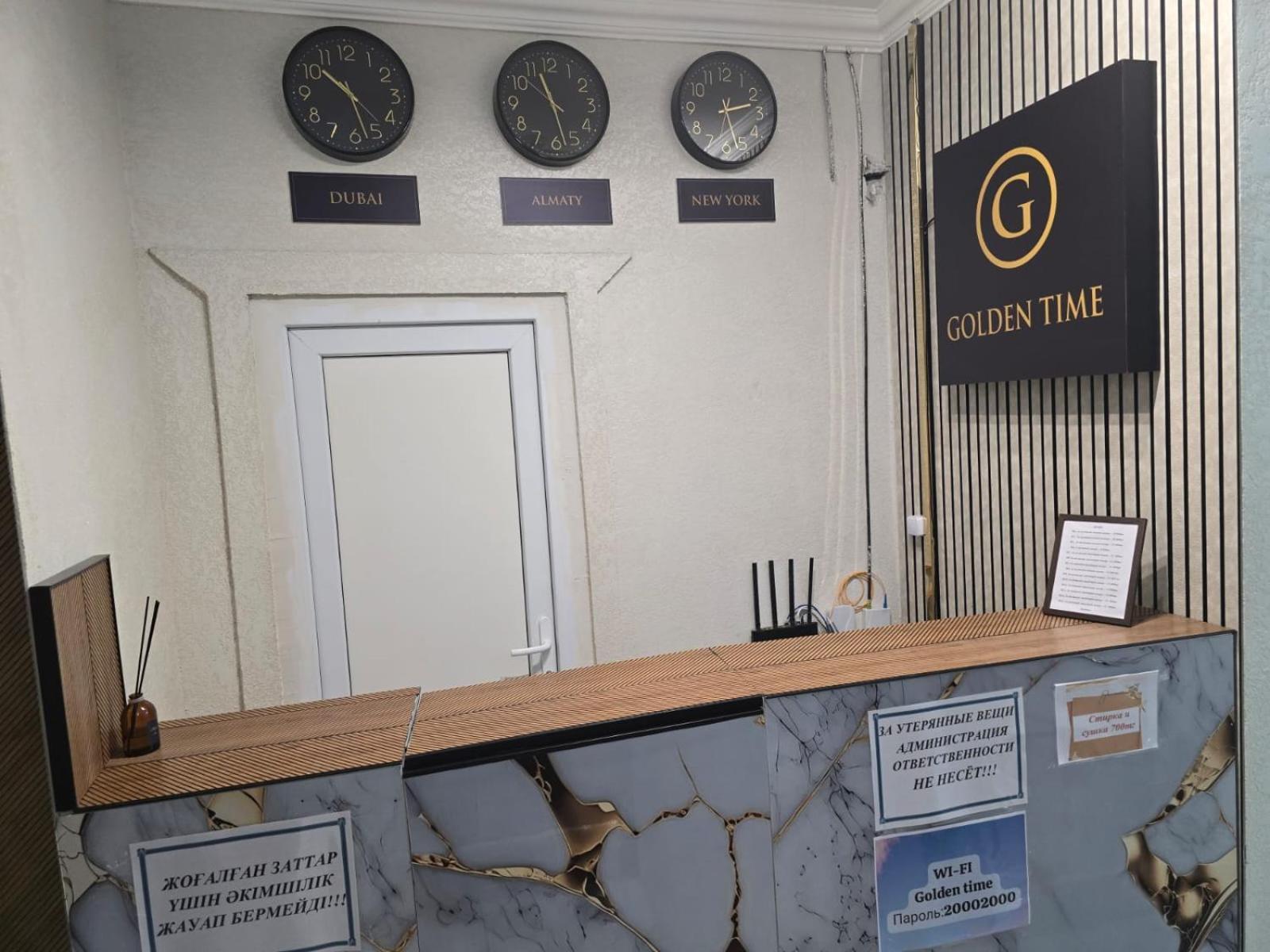 Golden Time Hotel Almaty Exterior foto